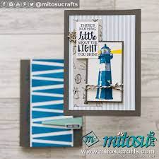 Sympathy card ideas can be difficult to come up with…especially masculine cards of sympathy so i think you'll really appreciate today's card design idea. Masculine Cards With High Tide Stamp Mitosu Crafts