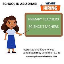 Primary And Science Teachers Abu Dhabi Uae Gulf Career Hunt Science Teacher Teacher Education Jobs