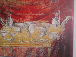 Triclinium, dining room | ancient roman houses, roman. Dinner Ancient Roman Style Italy Magazine