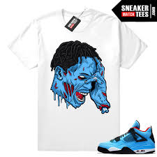 Searching for cactus jack 4's? Jordan 4 Travis Scott Cactus Jack Sneaker Tees Matching Outfits