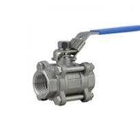 Manual 3 Piece Stainless Steel Full Bore Ball Valve