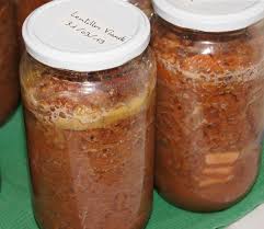 Lentilles Lard Saucisses Fleurs D Orangette Recettes De Cuisine Plats En Bocaux Recettes De Conserve