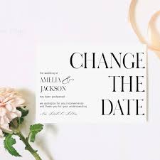 It'd make for a it's okay to not invite everyone, especially if you aren't sure on how safely they are managing their above all, letting everyone know what to expect in a covid wedding shower and what's expected of. The 11 Best Change The Date Cards To Send If Your Wedding Is Postponed Wedding Cancellation Wedding Party Invites Wedding Invitations