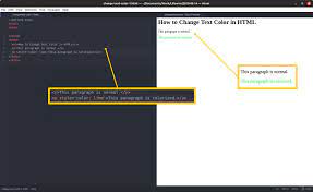 While the html font tag is obsolete in html5, you can use css to add color to your html page's text. How To Change Text Color In Html