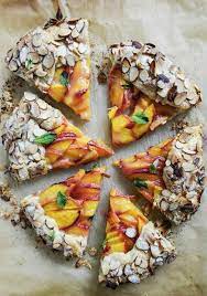 Ginger Peach Galette With Almond Crust Recipe Ginger Recipes Food How Sweet Eats
