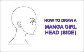 How to draw hair (step by step image guides). How To Draw A Manga Girl With Short Hair Side View Step By Step Pictures How 2 Draw Manga
