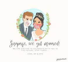 Here S How To Plan A City Hall Wedding Whether An Elopement Or Your Local City Hall Illustrated Wedding Invitations Wedding Cards Cartoon Wedding Invitations