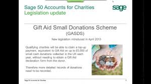 sage 50 accounts 2013 for charities and non profit organisations