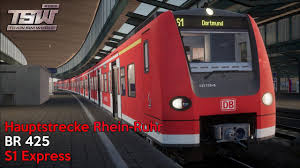 S1 Express Hauptstrecke Rhein Ruhr Br 425 Train Sim World 2020