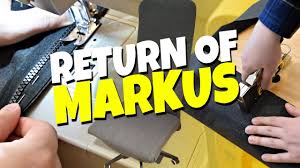 Return Of The Ikea Markus Chair Upholster Refurbish Youtube