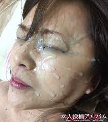 素人 熟女 顔射