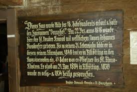 Bruder konrad übernahm auch mesnerdienste. Geburtshof In Parzham Pfarrverband Bad Griesbach