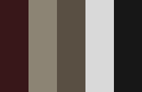 6 Dark Neutrals With A Dark Reddish Brown Color Palette Brown Color Schemes Pantone Colour Palettes Brown Walls