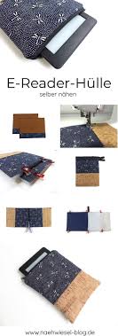 Diy Gepolsterte Hulle Fur E Reader Nahen E Reader Tolino Kindle Hulle
