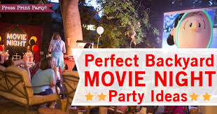 (spring is a good time to search for used models, as many offices and. Perfect Backyard Movie Night Birthday Ideas Easy Outdoor How To