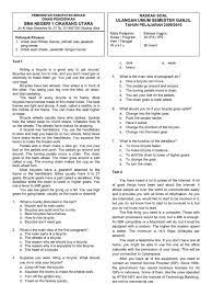 Ada sekitar 50 butir soal (30 pg + 20 essay) yang. Soal Uts Bahasa Inggris Smk Kelas Xii Semester 1