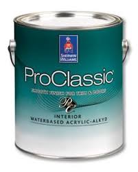 Want To Achieve A Beautiful Mirror Like Finish But Need To Meet Stringent Voc Regulations Proclassic Waterbased Acrylic Sherwin Williams Sherwin Interior