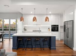 Find stylish home furnishings and decor at great prices! China Durable Popular Pvc Membrane Safe And Comfortable Blue And White Kitchen Island White Shaker Kitchen Cabinets China Modular Kitchen Cabinet Modern Kitchen Furniture