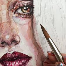 Collection by sandra keener • last updated 3 weeks ago. Pinterest Ryleigh Dibujo Pinterest Ryleigh Watercolor Face Watercolor Art Watercolor Portraits