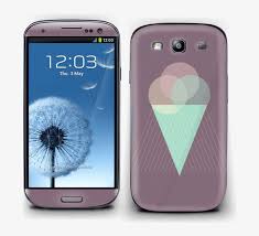 When i first laid eyes on the samsung galaxy s3, i thought the design was unappealing and uninspired. Purple Ice Cream Sim Free Samsung Galaxy S3 I9300 Android Unlocked Free Transparent Png Download Pngkey