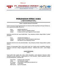 Berikut ini beberapa poin yang berkaitan dengan hal tersebut. 4 Contoh Surat Perjanjian Kerja Perushaan Terbaru Berbagi Cerita Opini Edukasi Dan Hiburan