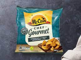 Tagliate a tocchetti, prefritte e surgelate dal taglio artigianale, perfette per preparazioni al forno, in umido oppure come contorni Chef Gourmet Prodotti Surgelati Mccain