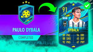 My first ever card in fifa with no cons, you might thinks he's weak for is only 3* but belive me it feel's like 4*, scored couple of finesse shots with his right. 91 Moments Dybala Sbc Cheapest Solution Fifa21 91 Paulo Dybala Player Moments Sbc Cheapest Way Youtube