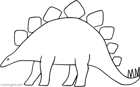 Select the stego dinosaur you want to color and download the free coloring page you want. Stegosaurus Coloring Pages Coloringall