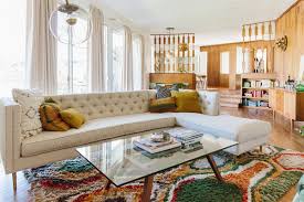 New best selling modern nordic large living room carpet 3d printing gray pink gold line geometry for kitchen bedroom area rug mat custom home mat product information: Midcentury Living Room Photos 24 Of 155