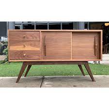Mid Century Walnut Credenza Chairish Credenza Home Decor Furniture