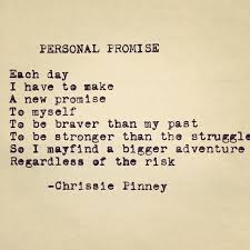 Chrissie Pinney Personal Promise Promise Quotes Words New Adventure Quotes