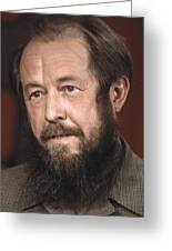 Aleksandr Solzhenitsyn, Nobel Prize 1970 Framed Print by Rapho Agence