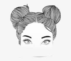 Boujee black and white wall collage kit, black and white aesthetics, trendy aesthetic photo collage kit (digital download) 120 pcs mariaprintstore 5 out of 5 stars (172) sale price $8.47 $ 8.47 $ 16.95 original price $16.95 (50% off. Tumblr Blackandwhite Black White Aesthetic Space Buns Black And White Tracing Free Transparent Png Download Pngkey