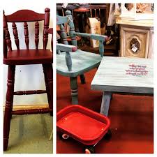 Repurposed Vintage Highchair High Chair Furniture Repair Furniture