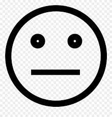 Online tool for copying emojis, useful for writing messages or comments on your desktop computer or mobile. Straight Face Png Clipart 2393866 Pinclipart