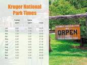Kruger National Park Travel Information - Guide