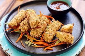 Sesame Prawn Toast Shrimp Toast Recipe Sesame Prawn Toast Prawn Toast Recipe Prawn Toast