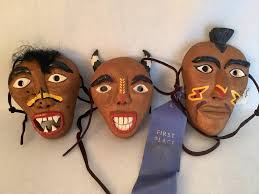 Sold at Auction: Dwayne Simeon ''Bella Bella Noble Woman'' Mask