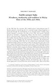 Someone wants them dead, apparently with black magic that is very deadly. Pdf Sedih Sampai Buta Blindness Modernity And Tradition In Malay Films Of The 1950s And 1960s