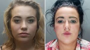Nakitta Morrison and Holly Davidson: Teens avoid jail after helping armed  robbers clean stolen cash with bleach and nail polish remover