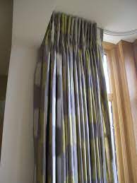 Pinch Pleat Curtains Using Villa Nova Fabric On A Silent Gliss Electric Track True Colours Interiors Pinch Pleat Curtains Curtains With Blinds Curtains