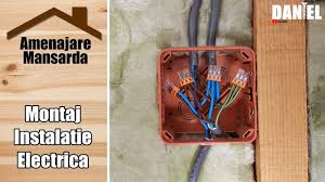 La refacerea completa a instalatiei electrice pentru apartament, costurile mai. Montaj Instalatie Electrica La Mansarda Din Lemn Youtube