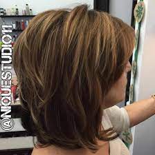 A layered bob cut is the best choice as it will give volume to the face for a healthier look. 80 Best Hairstyles For Women Over 50 To Look Younger In 2021