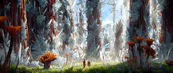 Artstation Star Trekking Discovery Eva Kedves Fantasy Landscape Fantasy Setting Trekking