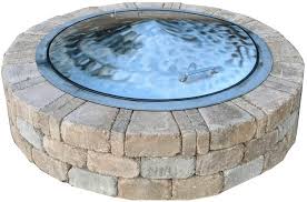Diameter with a large 31 in. Amazon Com Higley Welding Stainless Steel Fire Pit Cover Dome Lid Swirl Finish 37 Diameter Patio Lawn Garden