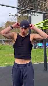 Trendy Crop Top Fashion for Men