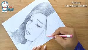 Doms ( zoom ultimate dark ) pencil subscribe to my channel to get more. Drawing 4u How To Draw A Sad Girl For Beginners Face Drawing Pencil Sketch Uzgun Bir Kiz Nasil Cizilir Facebook