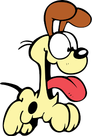 Yellow furred garfield character