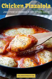 Chicken Pizzaiola The Real One Recipe Italian Recipes Italian Recipe Book Italian Recipes Easy