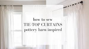 This curated palette features everyday neutrals and seasonal hues coordinating with their latest collection of furniture and decor. How To Make Curtains Tie Top Curtain Tutorial Farmhouse On Boone